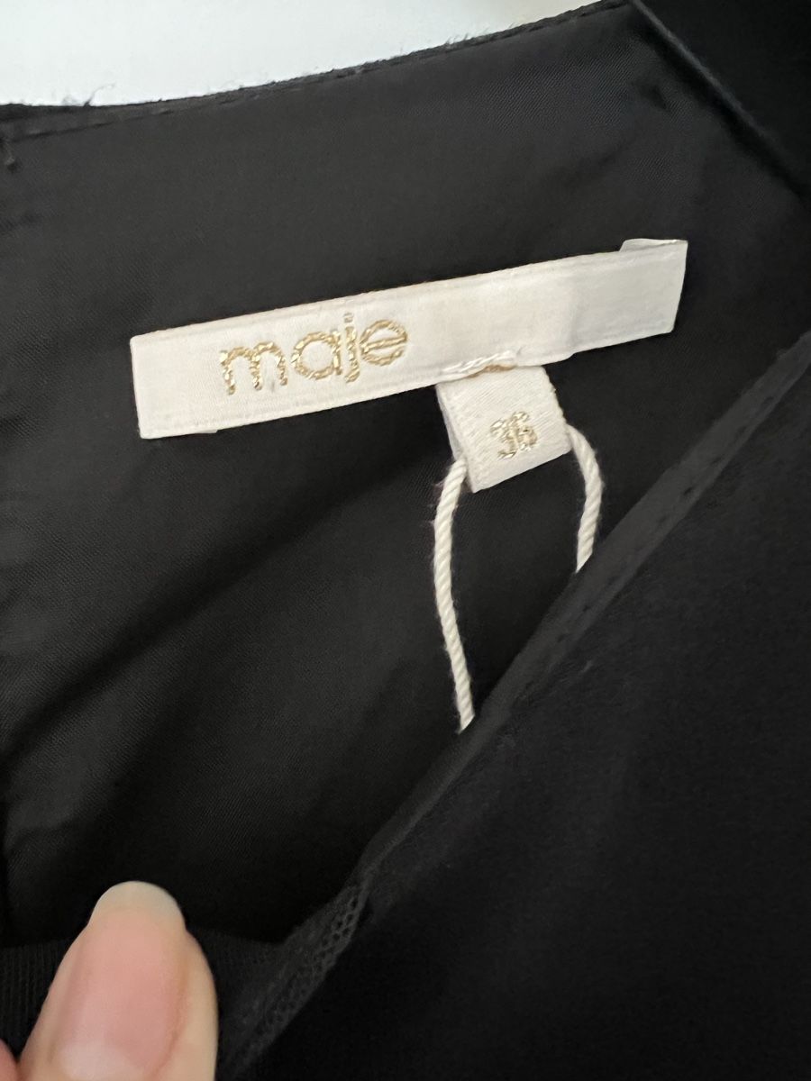 Maje Tute: MAJE Elegant Black Jumpsuit – Nuovo e nell'imballaggio originale da Lugano venduto da p24_tzb2 4