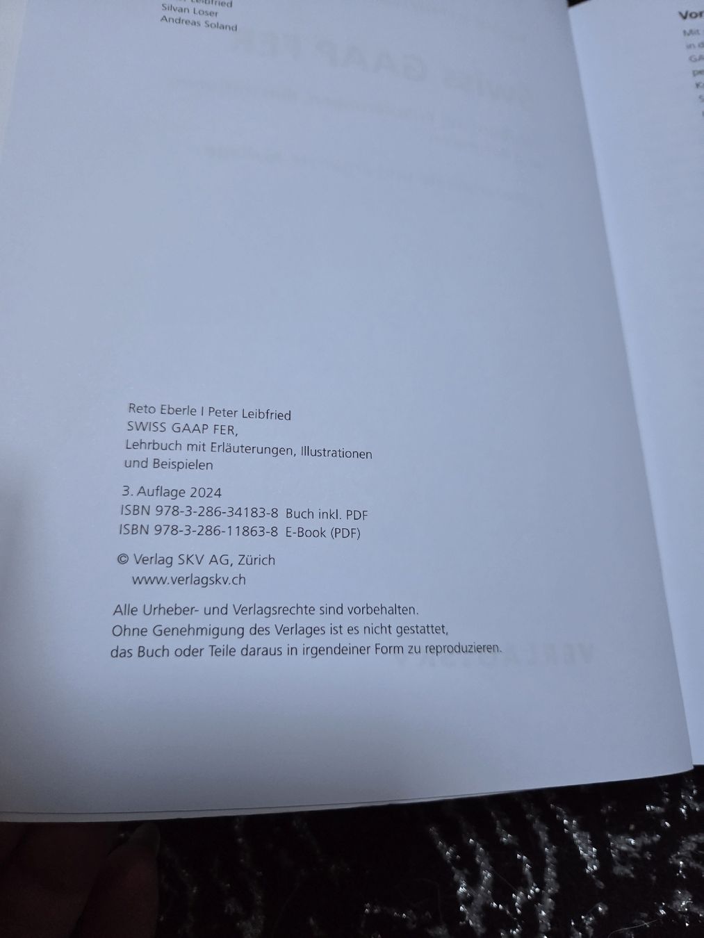Libri: Swiss GAAP FER Lehrbuch – Nuovo (secondo la descrizione) da Lostorf venduto da _Venus_ 1