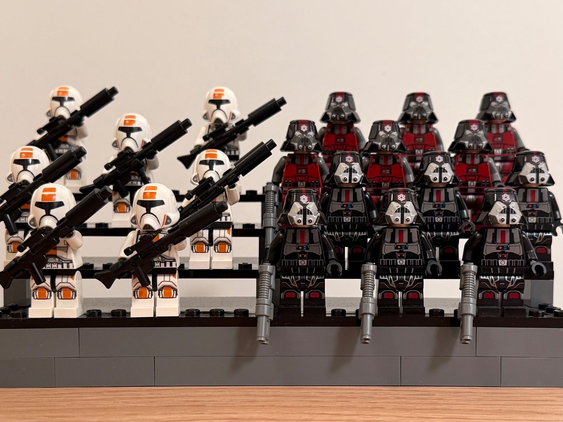 Lego Star Wars 75001 Republic vs. Sith Troopers - ARMY BUILD (Neu ...