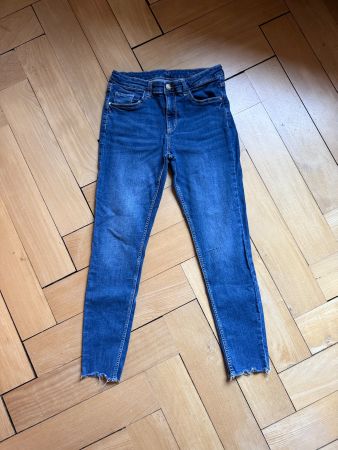 Skinny Jeans blau 38