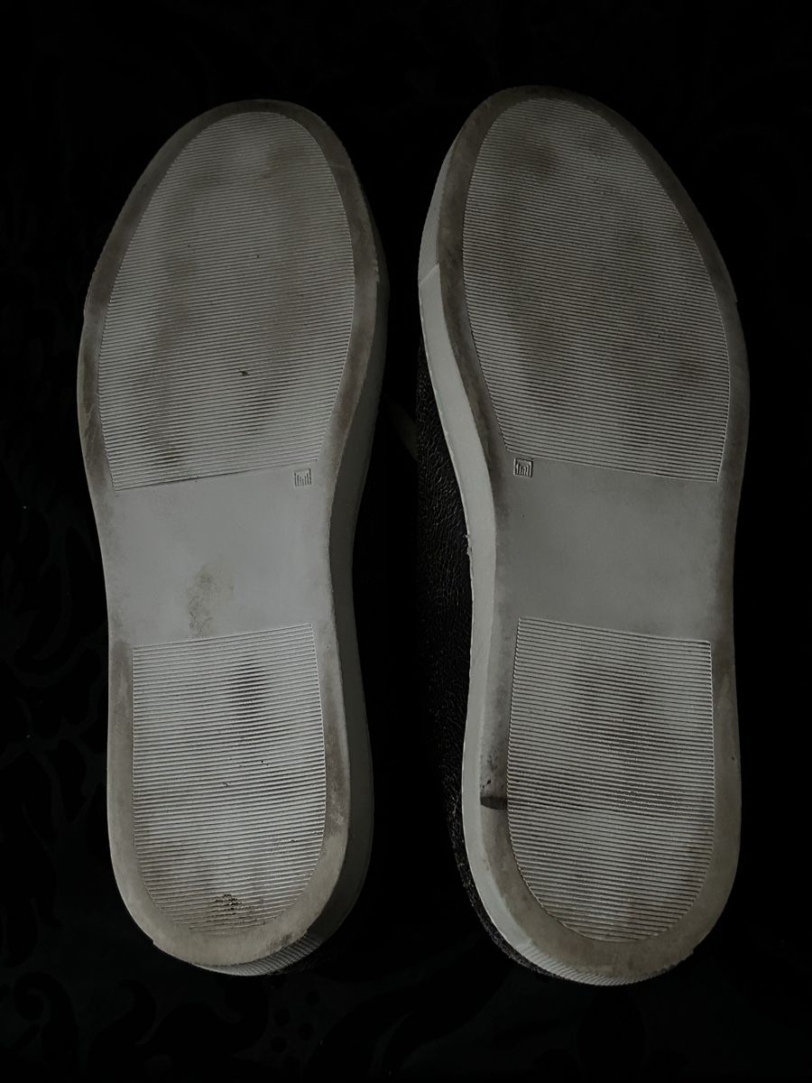 Navyboot Damenschuhe: Navyboot Leder Sneaker, schwarz-grau, in 38 – Gebraucht aus Bern von Maria003 4