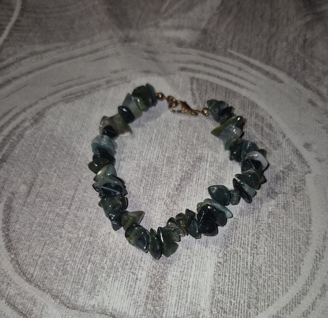 Armbänder & -reifen: Moosachat Armband, ca. 9cm – Gebraucht aus Effretikon von yvo_t5bd