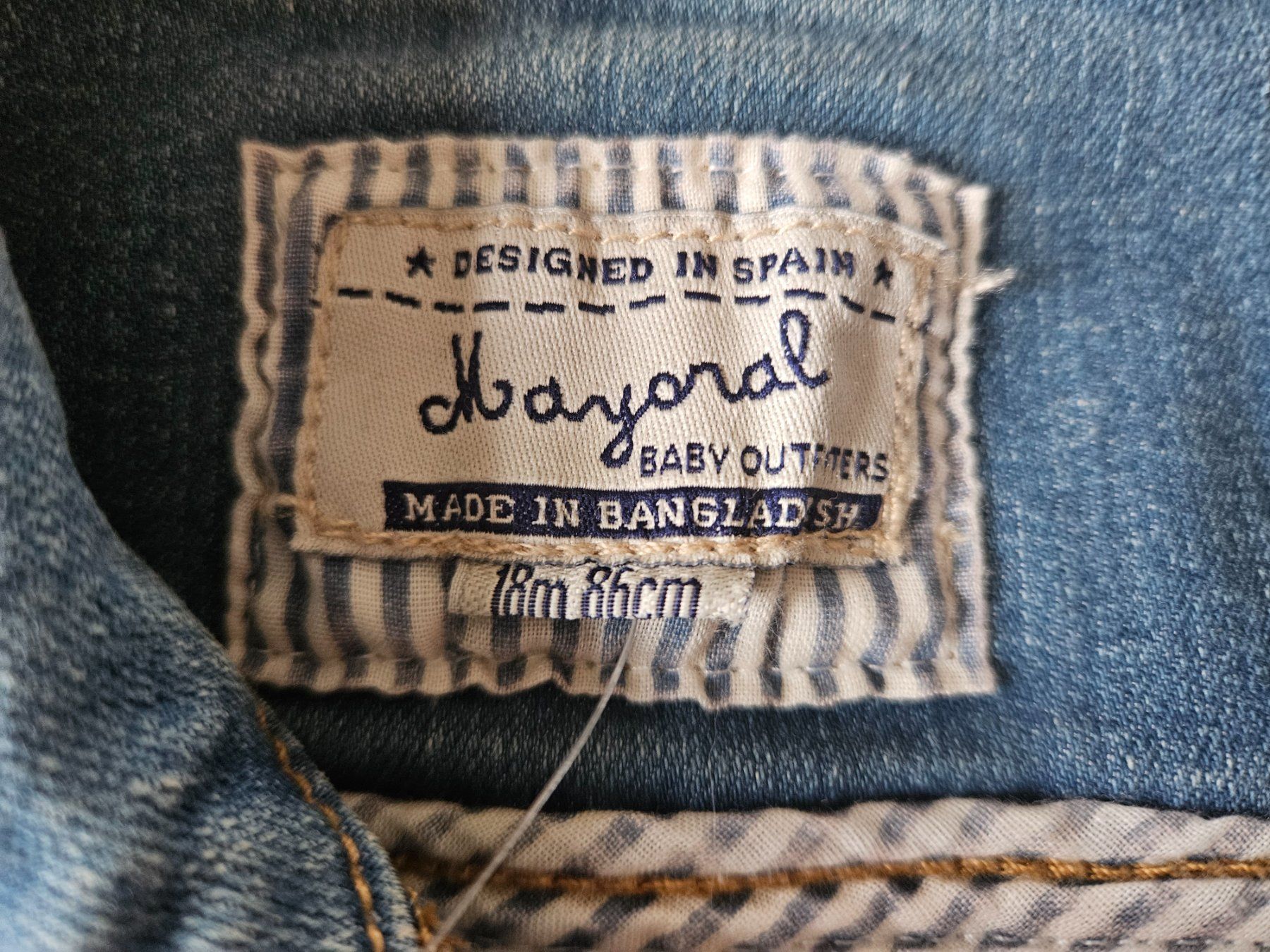 Mayoral Giacche & Cappotti: Jacke Gr. 86, neu mit Etikett – Nuovo e nell'imballaggio originale da Glattpark(Opfikon) venduto da van_d88w 3