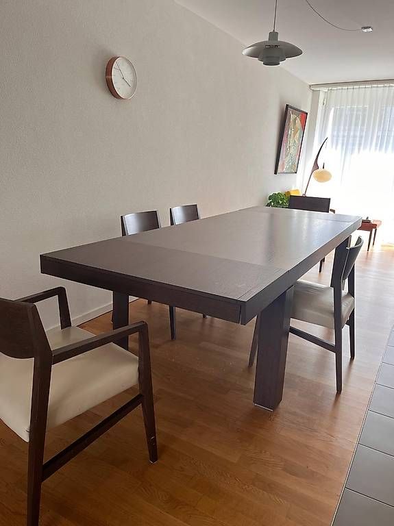Set di tavolo e panche: Ensemble salle à manger Natuzzi Soho – Usato da Lausanne SUISSE venduto da bor_rd5p 1