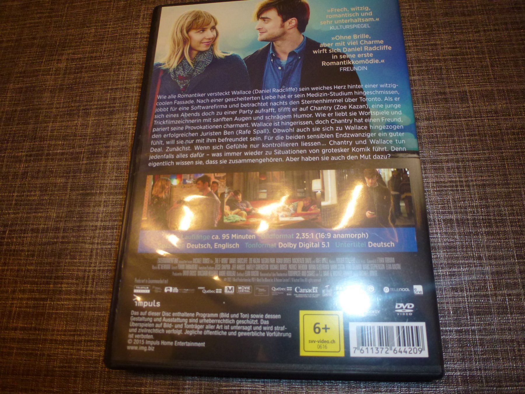 Alle DVDs: The F-Word (DVD) – Gebraucht aus Olten von Disc-Verkauf 2