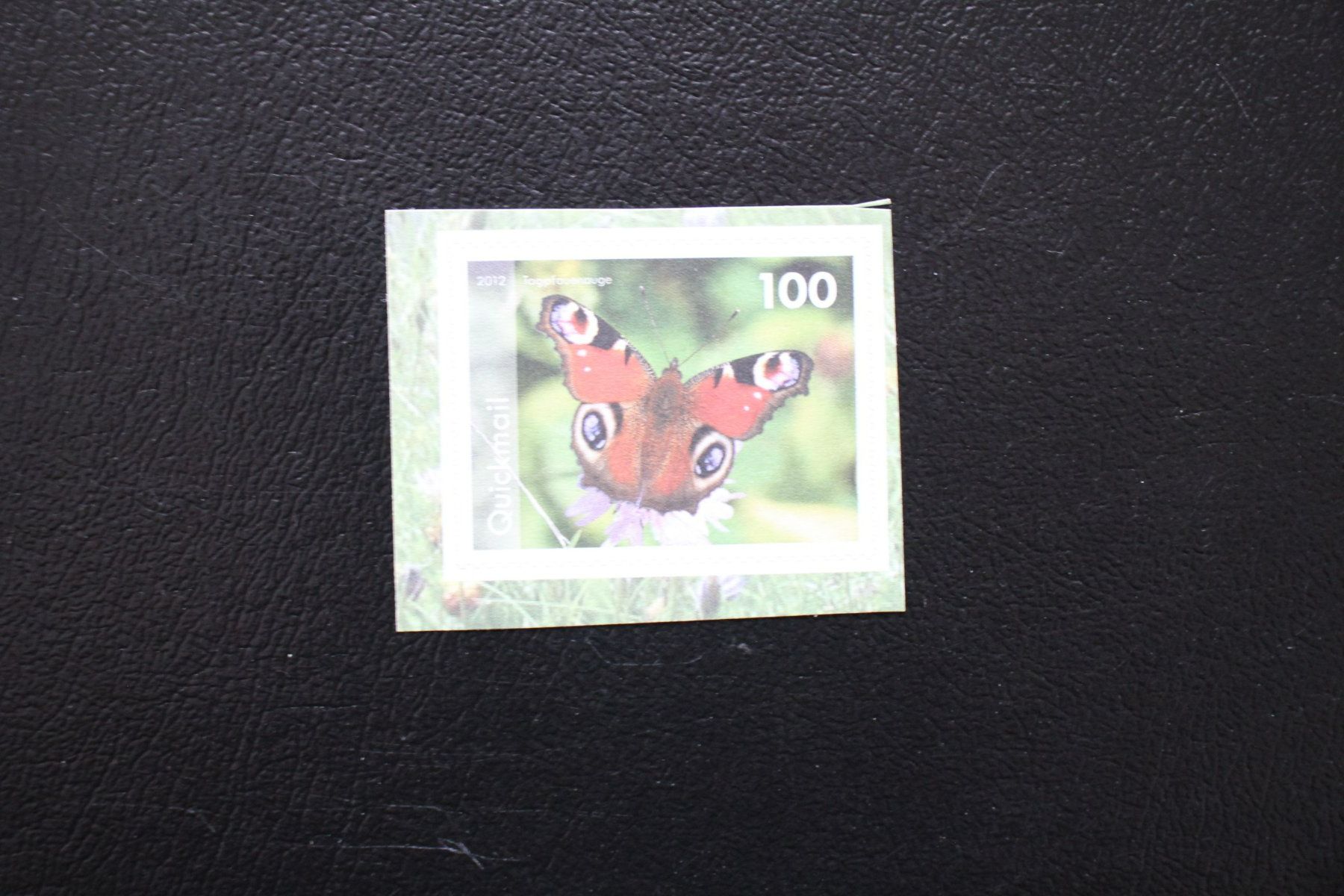 Alle Briefmarken: Briefmarke Quickmail Schmetterling 2012 ungebraucht – Gebraucht aus Wiedlisbach von han_n6ff