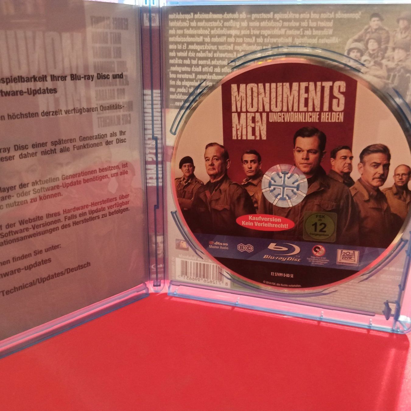 Tutti i DVDs: Monuments Men - Ungewöhnliche Helden – Usato da Dübendorf venduto da kb86_MOVIE 2
