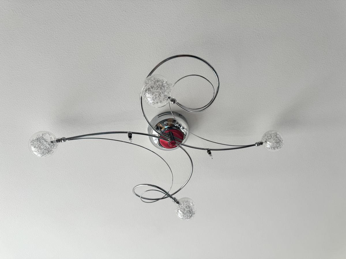 Lampadari & plafoniere: Moderne Deckenlampe mit Glaskugeln, neuwertig – Nuovo (secondo la descrizione) da St. Gallen venduto da Popolone26 2