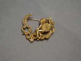 Kirks Folly Cherub Engel Brosche