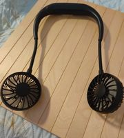 Halsventilator Tragbar Schwarz Neu