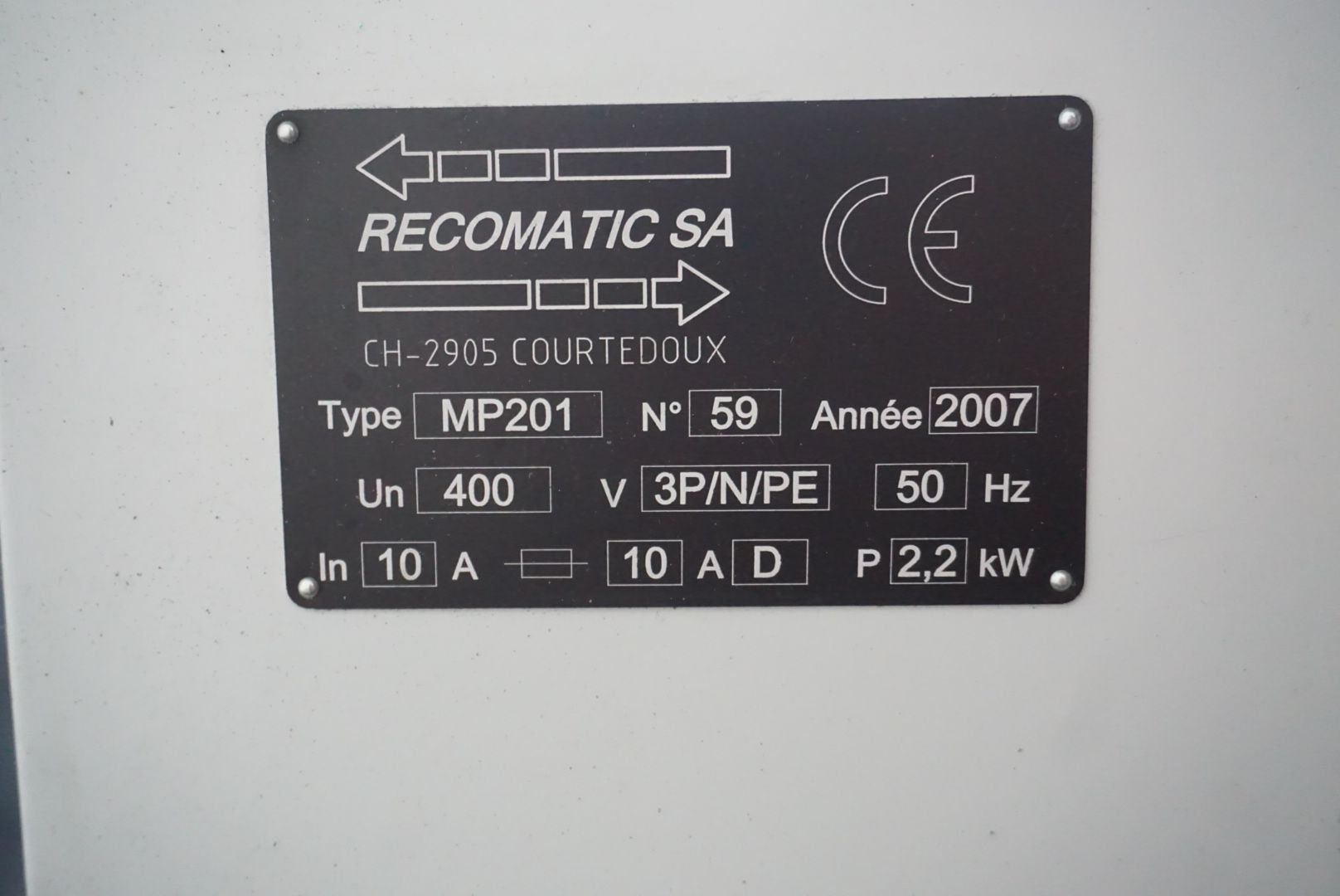 Alle Maschinen: Poste de polissage Recomatic MP201 N°59 – Gebraucht aus La Chaux-de-Fonds von Greub_Machines 1