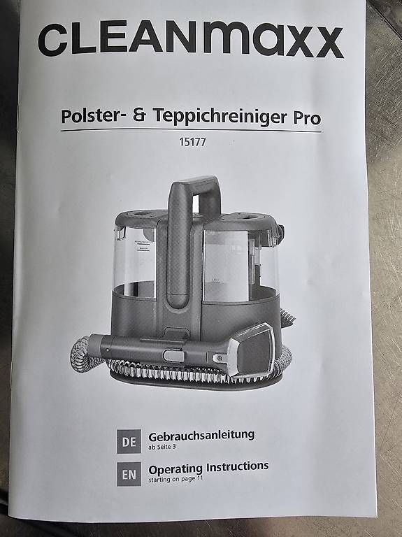Aspirapolveri & Accessori: Cleanmaxx Polster - und Teppichreiniger Pro – Usato da Zürich venduto da masan 2