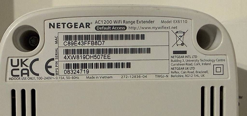 Netgear WiFi: Netgear AC1200-WLAN-Repeater – Usato da Meikirch venduto da meineangebote 2