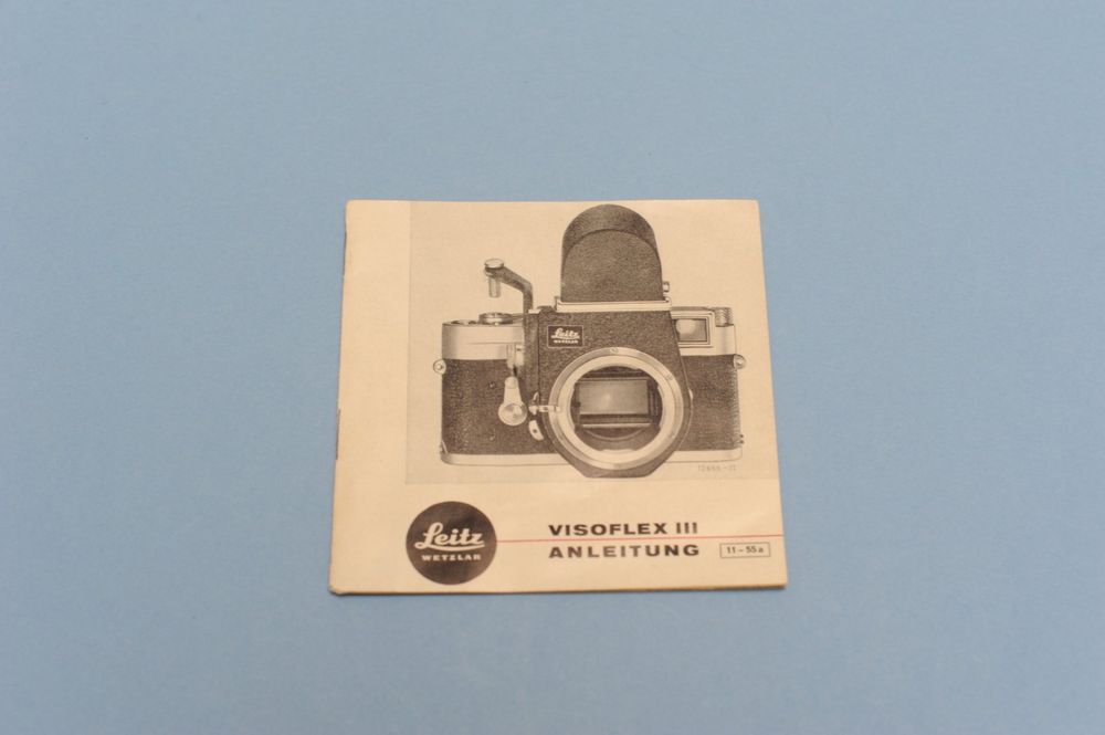 Brochure Leica M2 M3 Visoflex III Et Objectifs – Documentation Vintage