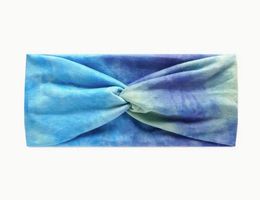 STIRNBAND IM BOHO - STIL, BLAU NEU+OVP