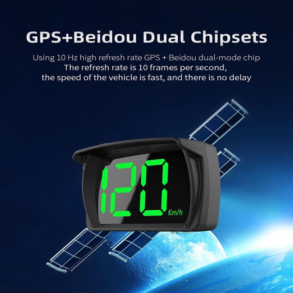 Messen: GPS Digitaler Tachometer für Velo Fahrräder Auto wagen – Neu (gemäss Beschreibung) aus Kirchdorf AG von Aarereussshop