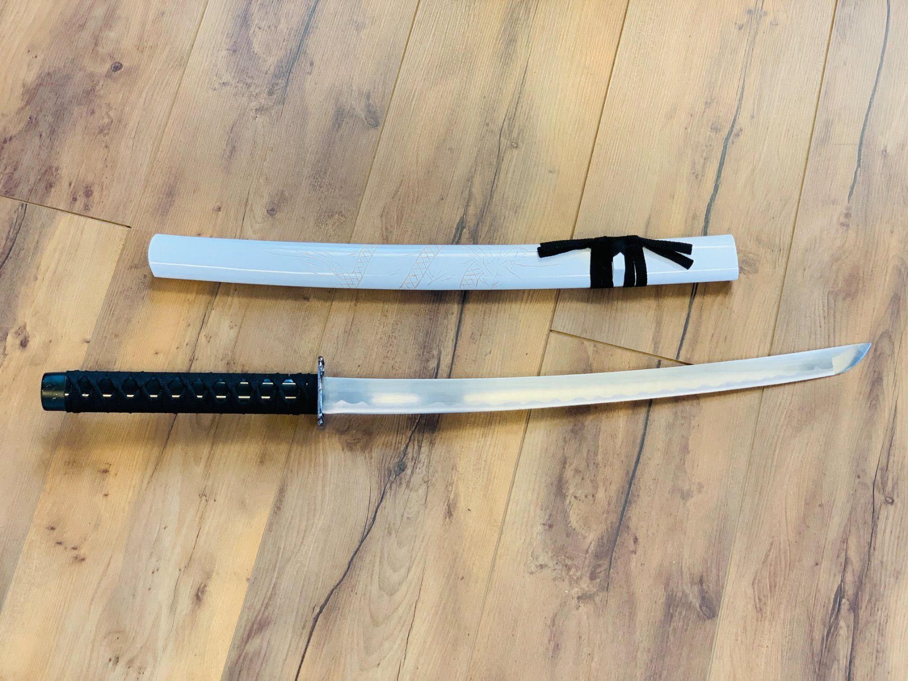 Art international: Katana TANTO Schwert WEISS 78cm NEU – Neuf avec emballage d'origine à Bergdietikon par shopAgent 6