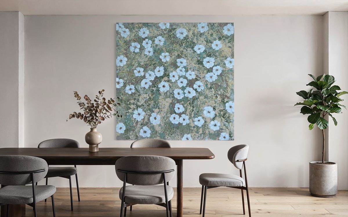Dipinti: „Poésie Les Fleurs” – Nuovo e nell'imballaggio originale da Uznach venduto da Spillmannkunst43 2