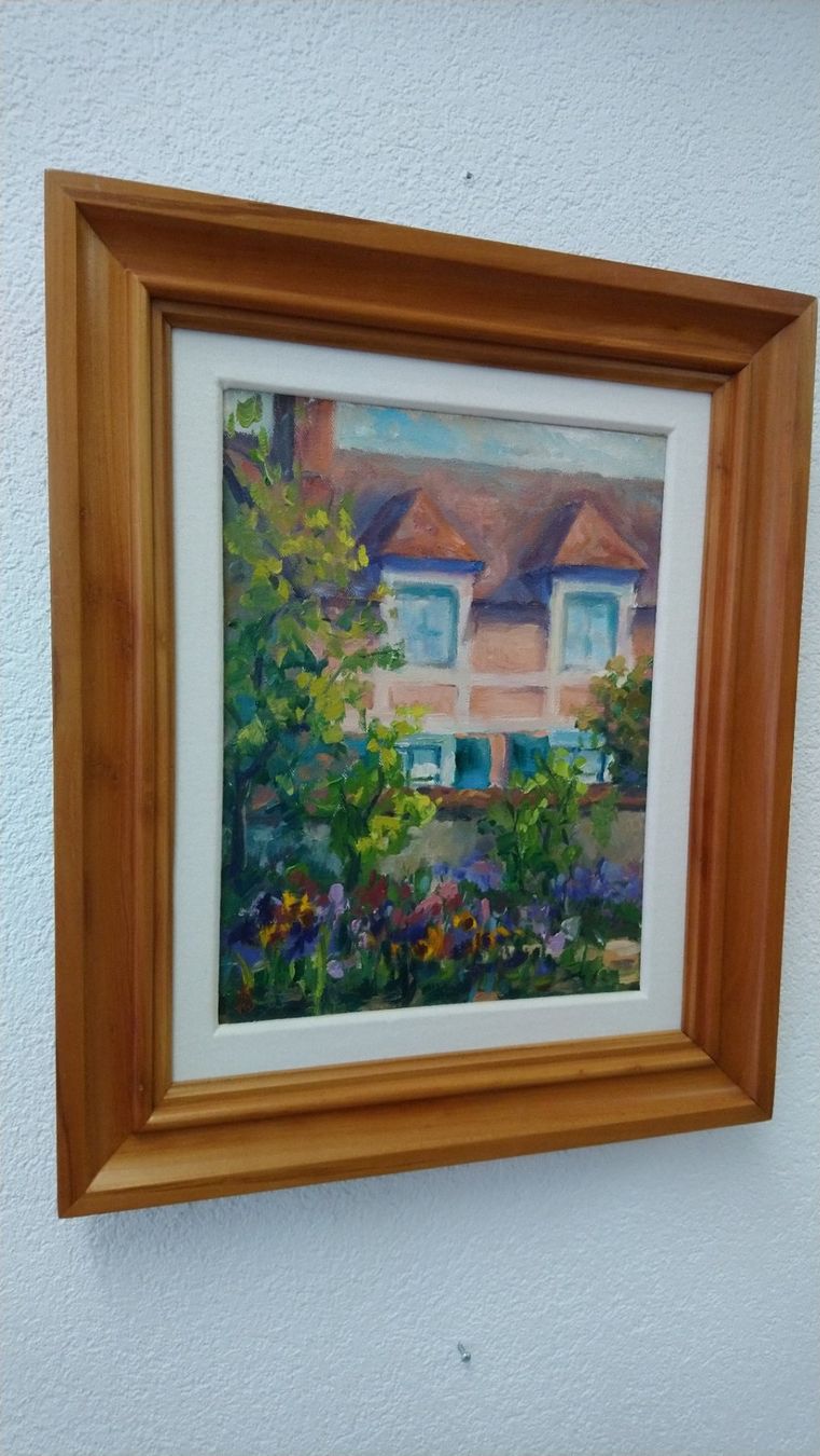 Dipinti: Gärtnerhaus in Monets Garten – Usato da Kreuzlingen venduto da 123peter 2