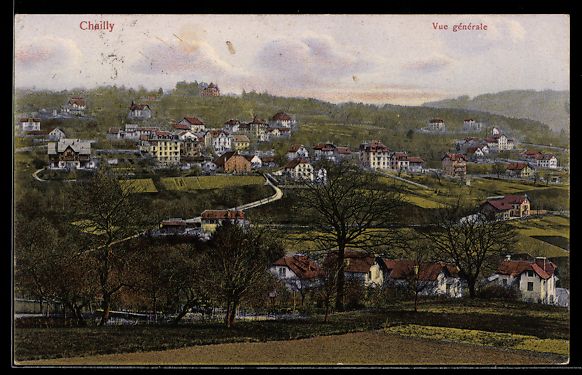 Cartoline postali: AK Chailly, Vue générale – Usato da Berlin venduto da bartko-reher