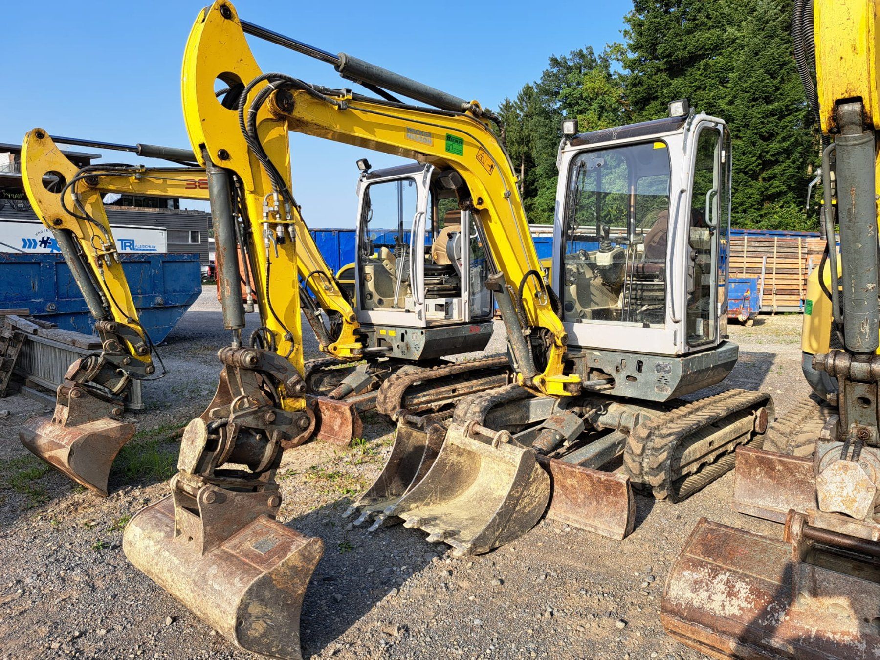 Wacker Neuson Escavatori: Raupenbagger Wacker Neuson EZ38 – Usato da Rain venduto da Bob1000 1