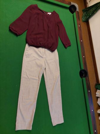 Hose und Bluse Grösse 34