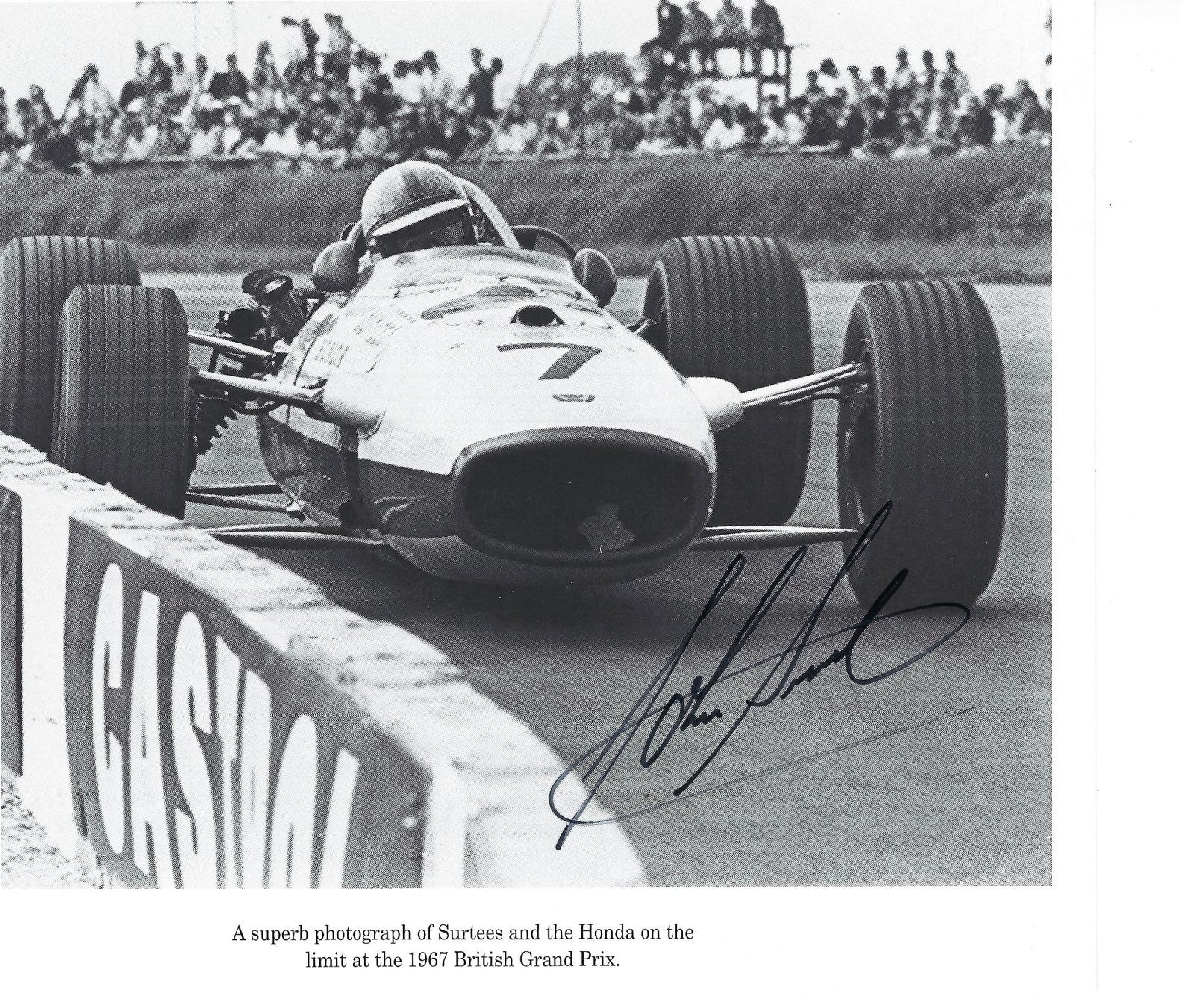 Autogramme: Heftausschnitt; John Surtees, Formel 1 – Gebraucht aus Aarburg von Hktm