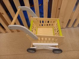 Holz-Einkaufswagen, Kinderspielzeug