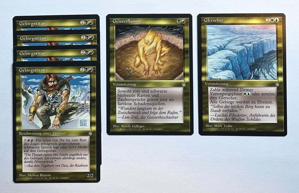 Magic The Gathering Sammelbilder & Trading cards: Magic The Gathering Rare Sammlung Eiszeit Multicol. 41 Stück – Gebraucht aus Duggingen von nad_6yzh 3