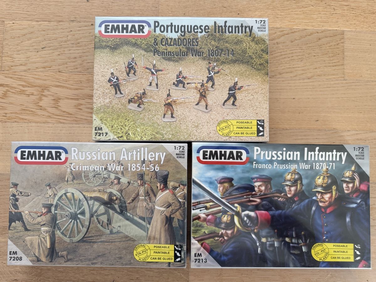 Modellbausätze & Standmodelle: Emhar Modellfiguren 1:72 – Gebraucht aus Rorschach von mar_nl6c