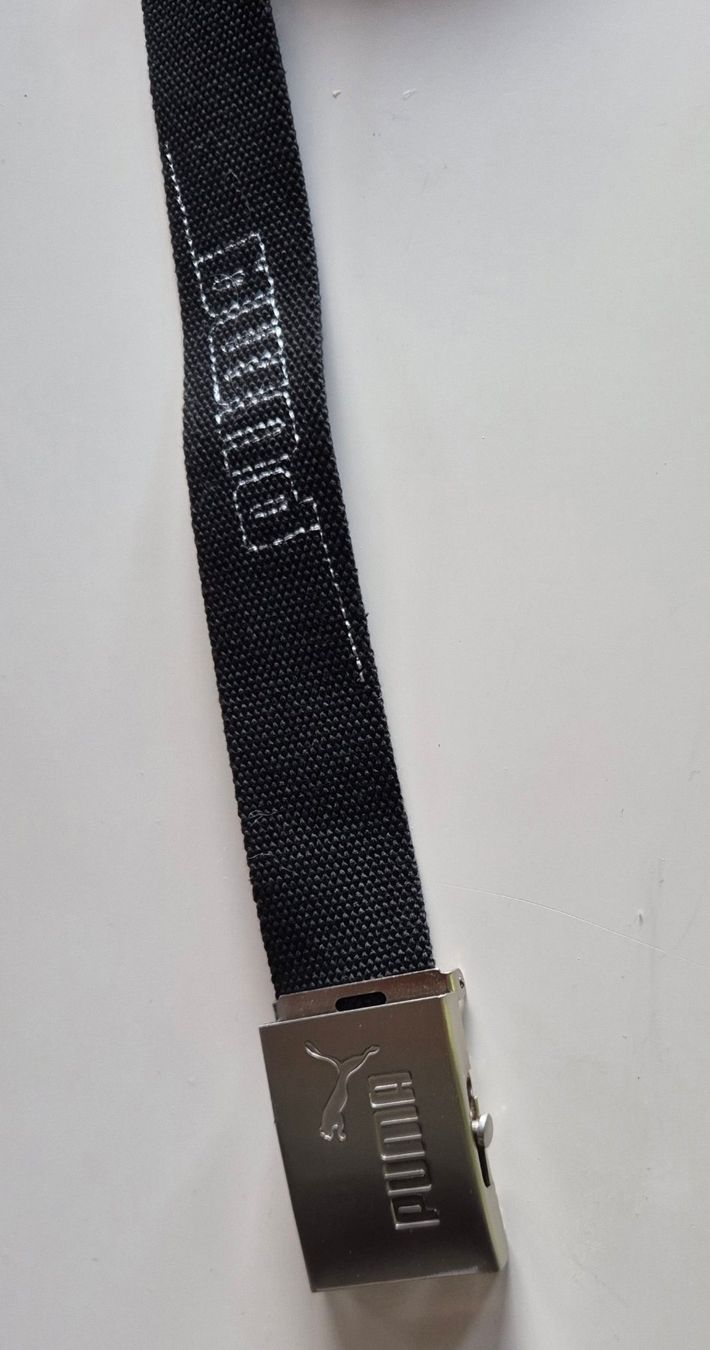 Ceintures: Puma Gürtel mit Silberfäden bestickt – Neuf (Voir description) à Contra par Lylou0 1