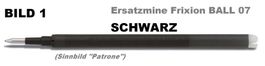Pilot ERSATZMINE Refill * Frixion Ball 07 ** SCHWARZ / BLACK