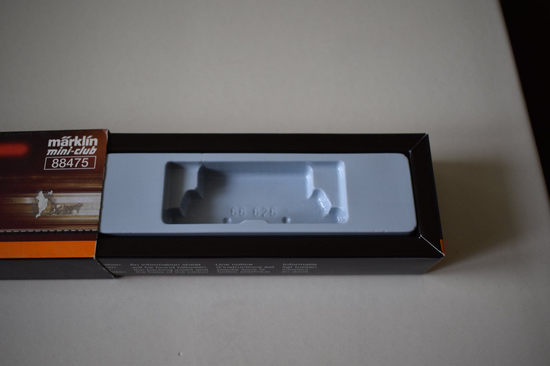 Märklin Modellini di ferrovie: Märklin Z 1 Boîte vide 88475 – Usato da Le Locle venduto da skycomputer 1