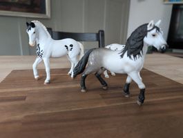 3 Schleich Pferde Figuren Appaloosa & Co.