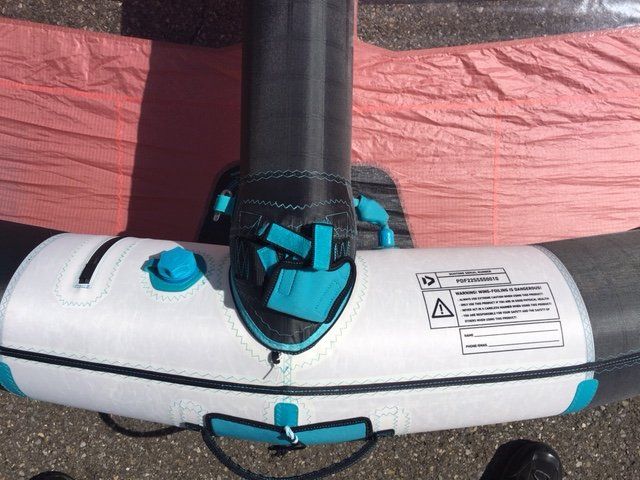 Duotone Surfen: Duotone Slick SLS 5.5m Wing mit Leash – Gebraucht aus Sarnen von MNI01 4