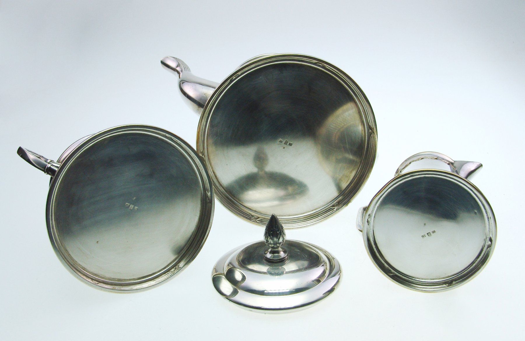 WMF Set di piatti: WMF Kaffee - Servier Set versibert jugendstil Straussenpunze – Usato da Langenthal venduto da TolleGeschenke2026 4