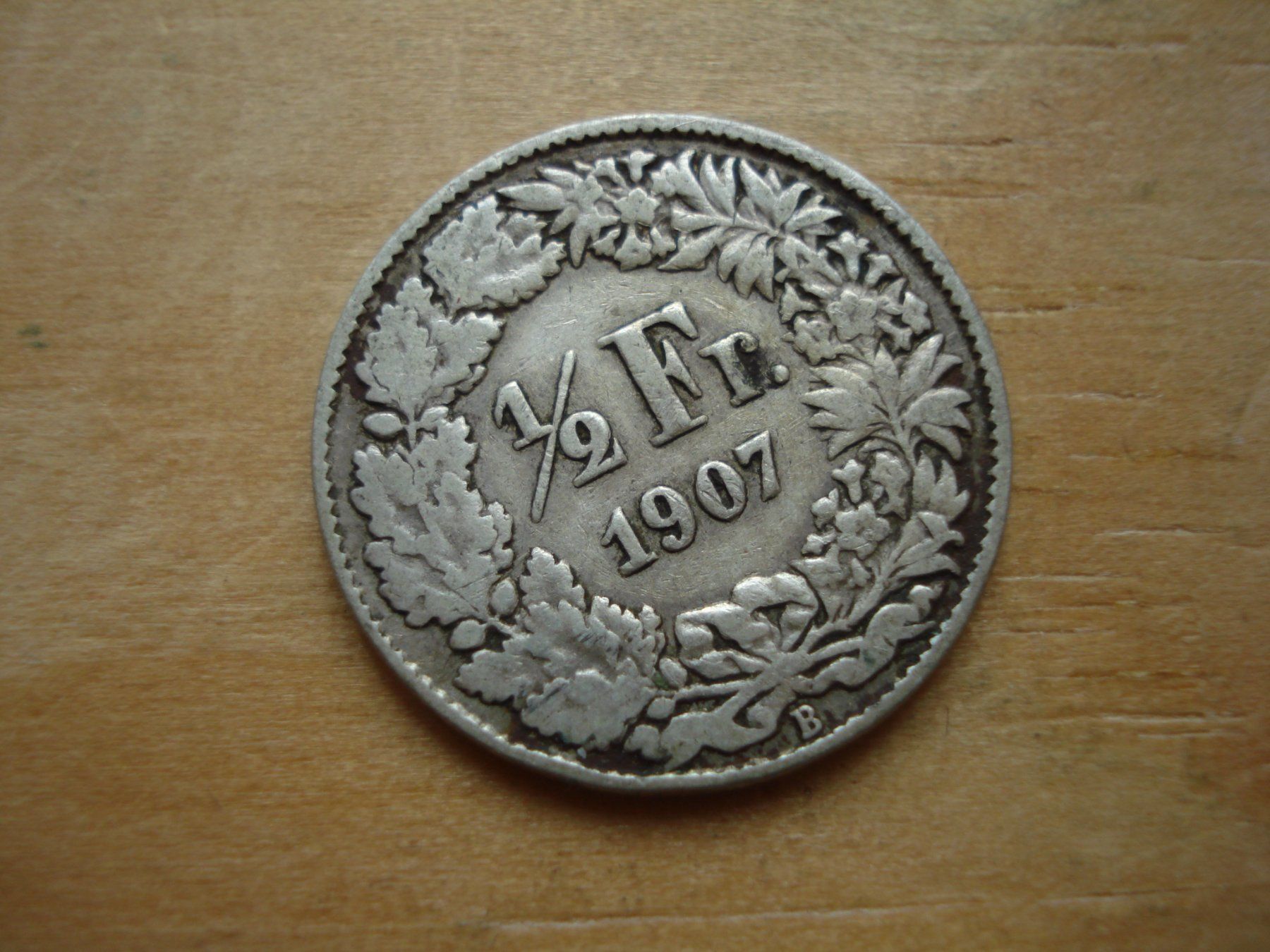 Tutti le monete: (Z3) 1/2 Franken 1907 – Usato da Erlach venduto da Net-Coins