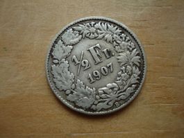 (Z3) 1/2 Franken 1907