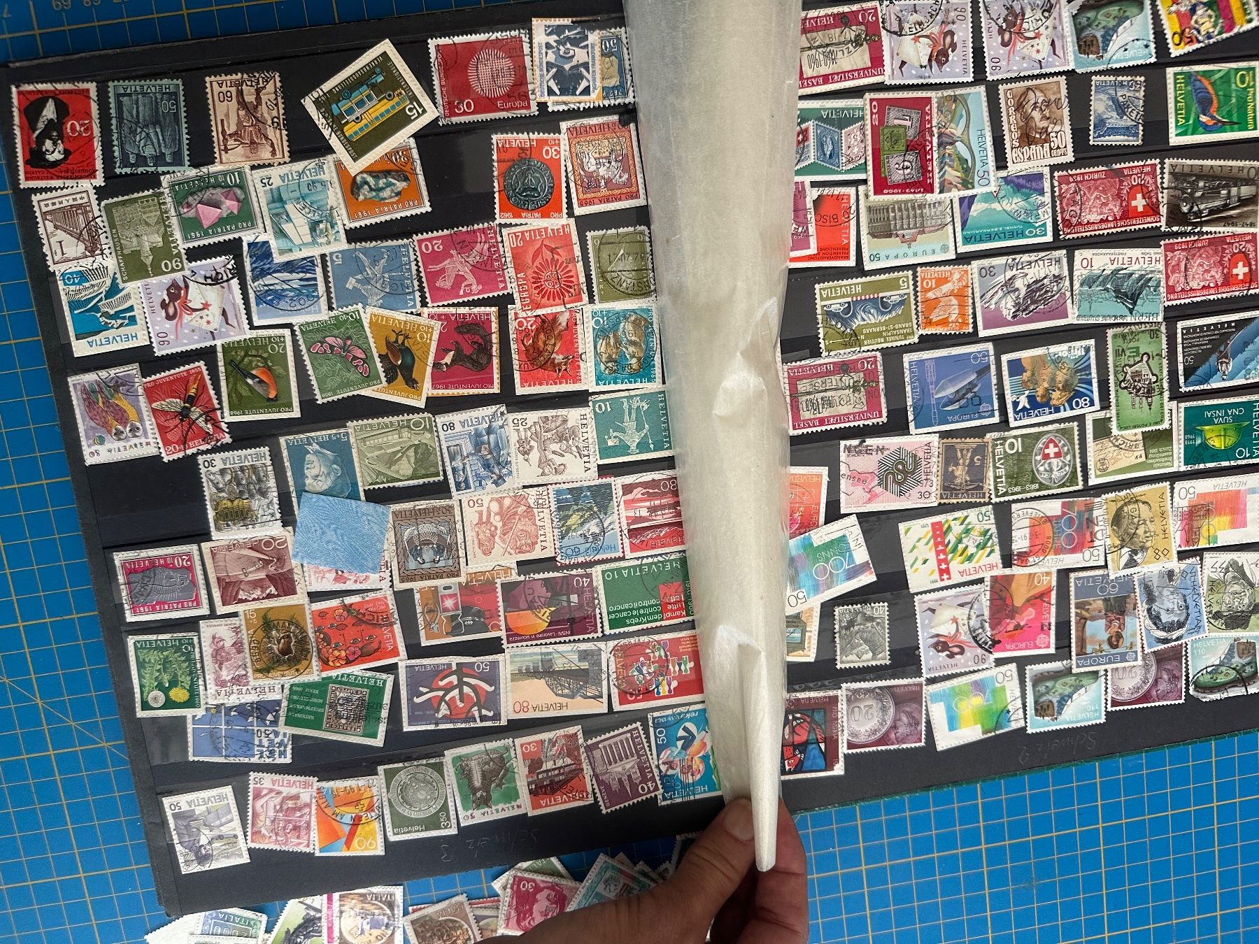 Alben: Briefmarken buch – Gebraucht aus Bottighofen von M.O.L 6