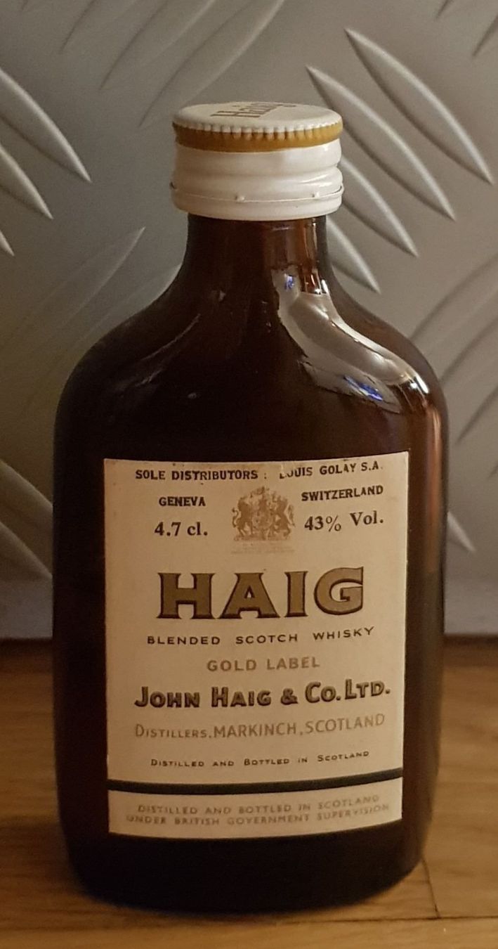 Bevande alcoliche: HAIG JOHN HAIG & CO. LTD. Miniature – Nuovo (secondo la descrizione) da Emmenbrücke venduto da Herzog07 1