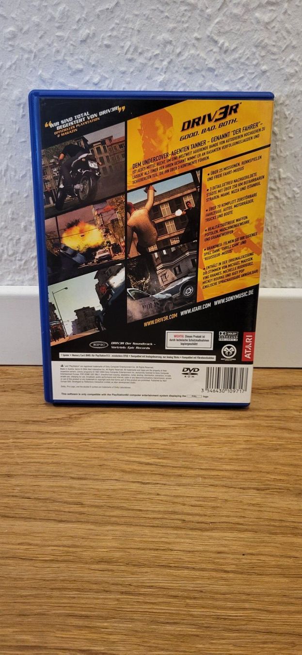 Sony Jeux: PS2 - Driv3r – D'occasion à Münsingen par Heroism2010 1