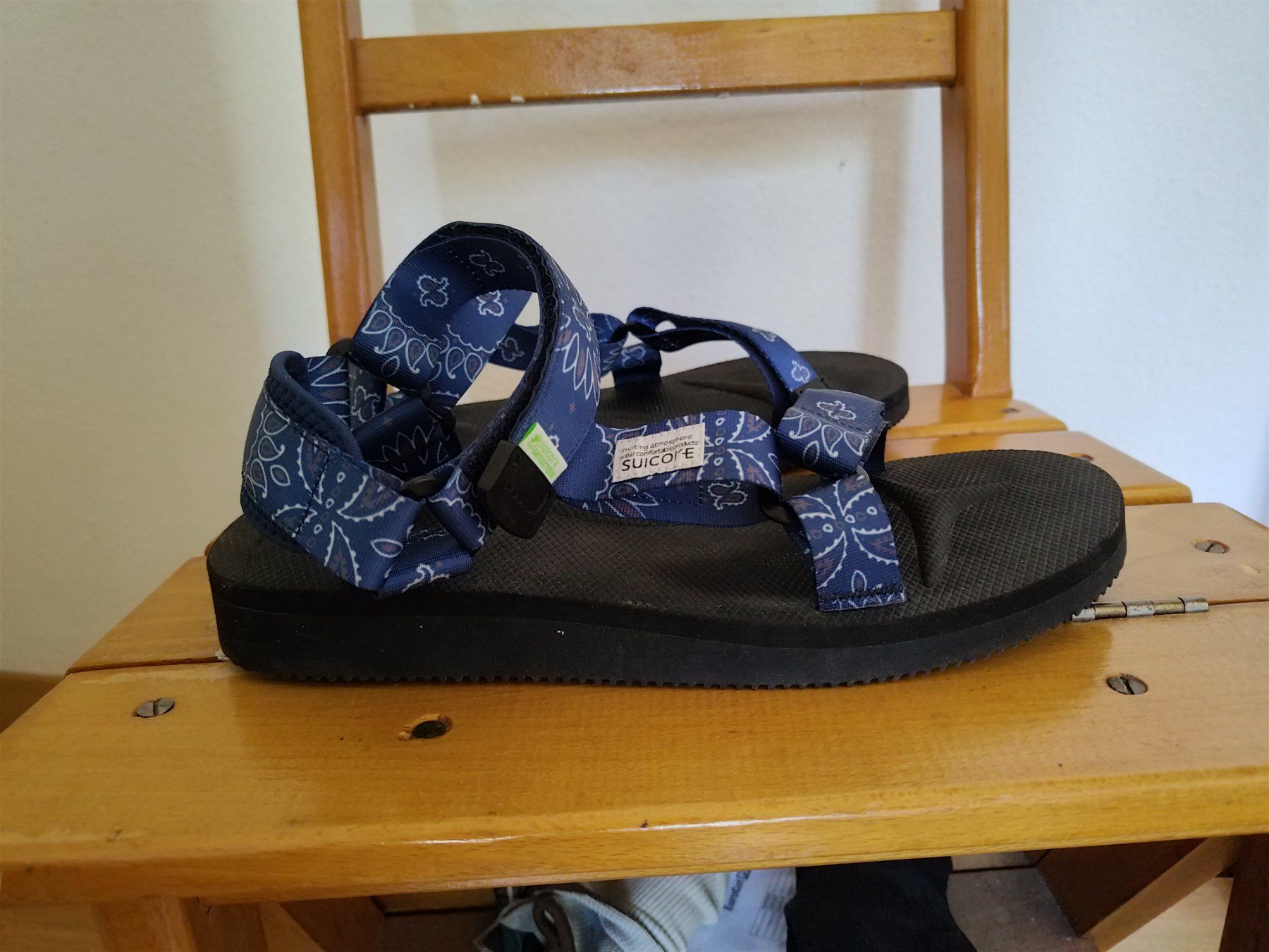 Scarpe da uomo: Suicoke Sandalen blau Gr. 44 – Usato da Winterthur venduto da bergbauer13 9