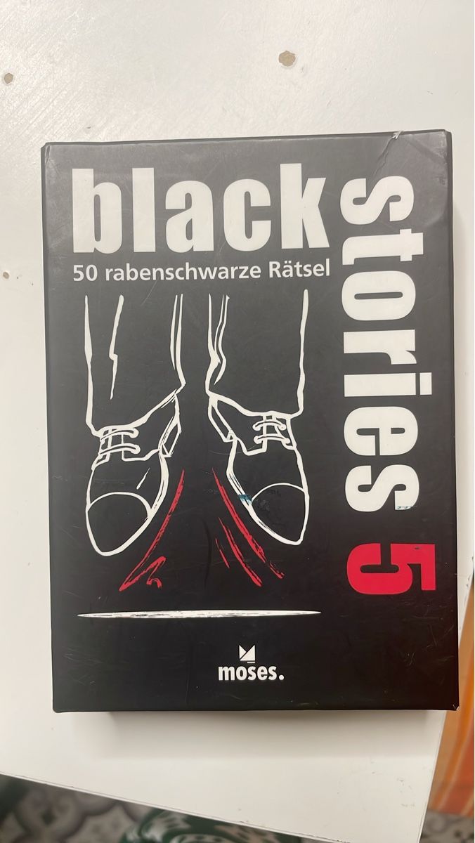 Giochi: Black Stories 5 - 50 rabenschwarze Rätsel – Usato da Bolligen venduto da Danibr