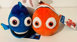 Nemo & Dory Stofftiere, Finding Nemo, Neu mit Etikett!