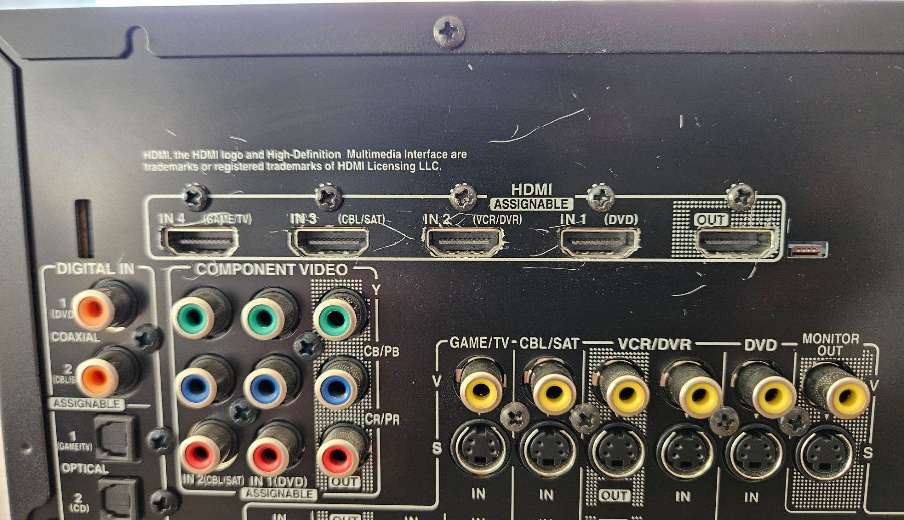 Onkyo Receiver: ONKYO AV Receiver - TX-SR606 ab Fr. 29.- – Gebraucht aus Kleindöttingen von Ballu33 5