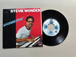 STEVIE WONDER tolle Single Another star Motown France differ