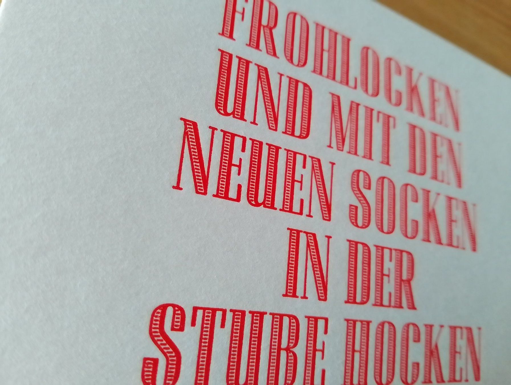 Cartoline: 4 Postkarten in Bleisatz auf Bierdeckel-Karton inkl. Couvert – Nuovo e nell'imballaggio originale da Luzern venduto da Seri4 1