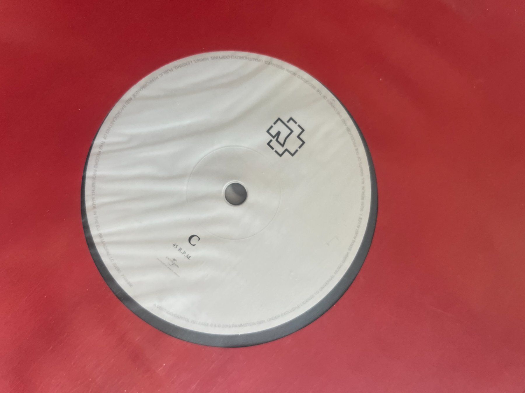 Schallplatten: Rammstein – Untitled 2x Vinyl LP – Gebraucht aus Effretikon von ChrisLamberger 3