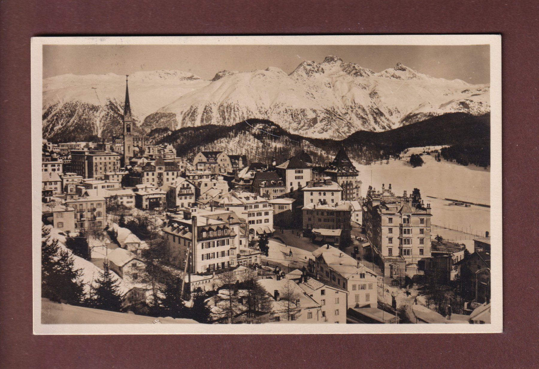 Cartes postales: ST. MORITZ-DORF - 1926 – D'occasion à Pully par nicecards-shop