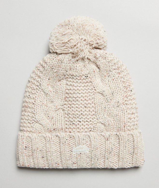 Copricapi, berretti & cappellini: Superdry & Co - Winter Mütze - Beige – Usato da Zürich venduto da t8w_gf5y 6